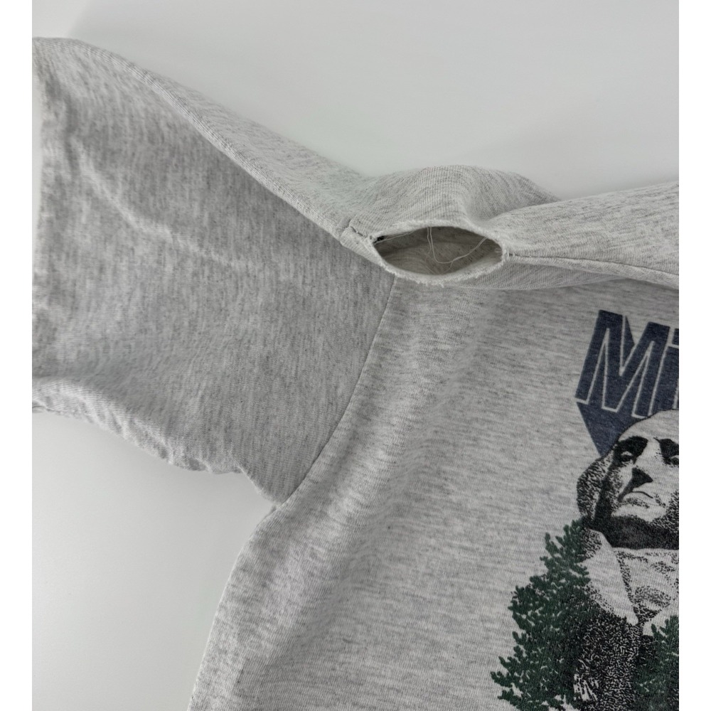 Vintage 90s‎ Pro Tees Mount Rushmore South Dakota Shirt Size L Single Stitch USA - Picture 5 of 12